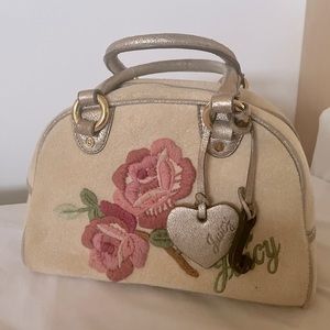 Juicy Couture Rose bowler bag